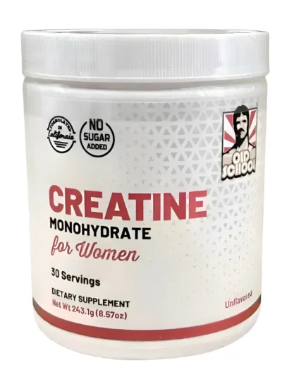 Old School Labs – Creatina Monohidratada para Mujeres 240g